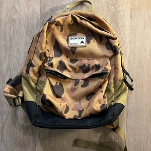 Burton Backpack Yellow/Brown Camo